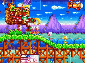 Dynamite Headdy (Japan) (Beta) screen shot game playing